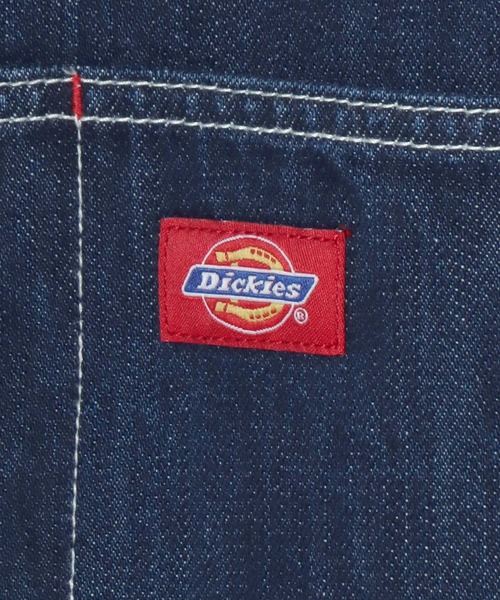 Dickies(ディッキーズ)の「Dickies/ディッキーズ Linned Denim Cover All Jacket/オーバーサイズ デニム 裏ブランケット 襟コーデュロイ カバーオールジャケット/ハンティングジャケット/ワークジャケット/ブルゾン/レディース メンズ(デニムジャケット・メンズ・インディゴブルー・L/M/XL)」の7枚目の写真
