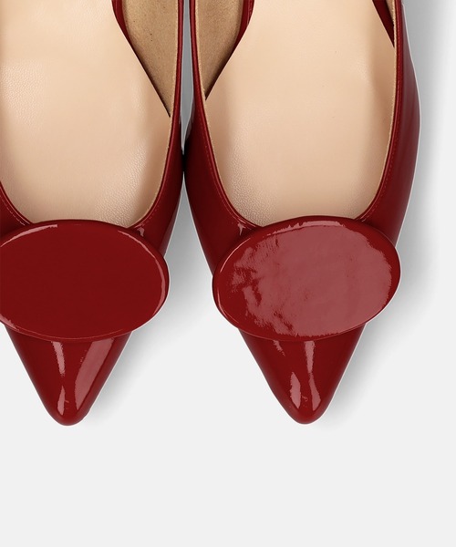 MAMIAN(マミアン)の「オーパルパーツ パンプス (5.0cmヒール)(パンプス・レディース・グレイッシュベージュ/ブラック/ボルドー・23.0cm/24.5cm/23.5cm/22.5cm/25.0cm/24.0cm)」の12枚目の写真