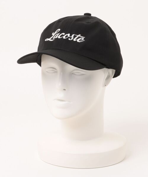 LACOSTE(ラコステ)の「【LACOSTE】ギャバジンキャップ L7150(キャップ・メンズ・ブラック・FREE)」の1枚目の写真