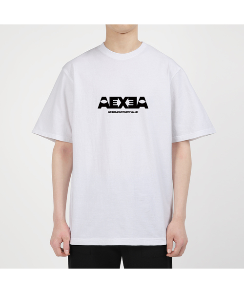 AEXEA(アクシー)の「シーアイツー 半袖Tシャツ E04BRD_ABX10218(Tシャツ/カットソー・メンズ・ブラック/ホワイト/ブルー/グレー系その他・M/L/XL/S)」の2枚目の写真