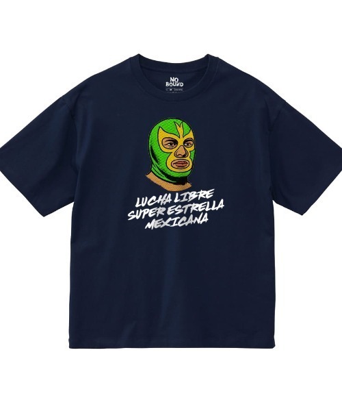 NOBOUND(ノーバウンド)の「NOBOUND(ノーバウンド) 半袖Tシャツ ロゴ キャラクター イラスト プリント ボックスシルエット カットソー メンズ ユニセックス(Tシャツ/カットソー・メンズ・ホワイト/ブラック/ネイビー・M/L/XL)」の1枚目の写真