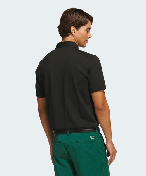 adidas(アディダス)の「チェストポケット 半袖シャツ【adidas Golf/アディダスゴルフ】(ポロシャツ・メンズ・ブラック・X-LARGE/SMALL/MEDIUM/LARGE/3XL/XX-LARGE)」の2枚目の写真