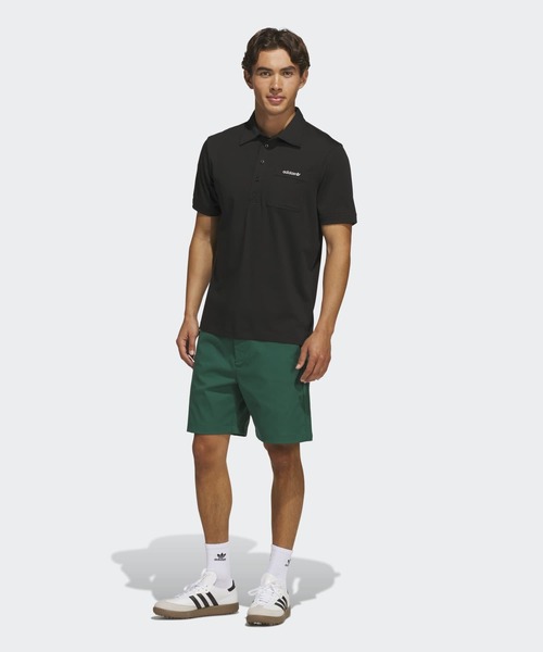 adidas(アディダス)の「チェストポケット 半袖シャツ【adidas Golf/アディダスゴルフ】(ポロシャツ・メンズ・ブラック・X-LARGE/SMALL/MEDIUM/LARGE/3XL/XX-LARGE)」の5枚目の写真