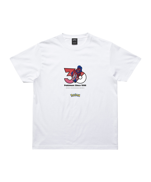 ZOZOSPOT(ゾゾスポット)の「Pokemon 30th Anniversary 1025 T-shirt 「ザマゼンタ(れきせんのゆうしゃ)」(Tシャツ/カットソー・レディース・ホワイト・160cm/150cm/140cm/130cm/120cm/110cm/100cm/XXX-LARGE/XX-LARGE/X-LARGE/LARGE/MEDIUM/SMALL)」の1枚目の写真