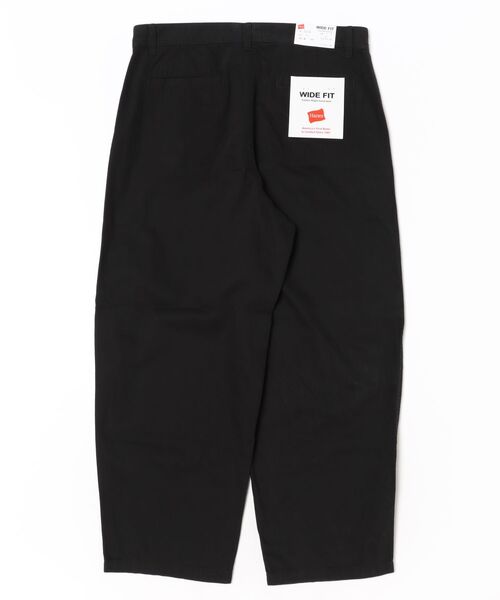 WESTSEA(ウエストシー)の「Hanes / ヘインズ ワイドフィット コットンツイル チノパンツ ワイドパンツ(チノパンツ・メンズ・カーキ/ベージュ/ブラック・LL/L/M)」の20枚目の写真