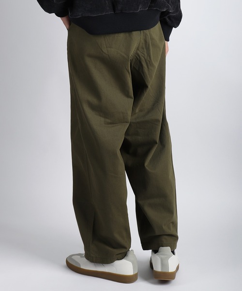 WESTSEA(ウエストシー)の「Hanes / ヘインズ ワイドフィット コットンツイル チノパンツ ワイドパンツ(チノパンツ・メンズ・カーキ/ベージュ/ブラック・LL/L/M)」の10枚目の写真