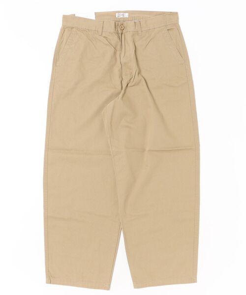 WESTSEA(ウエストシー)の「Hanes / ヘインズ ワイドフィット コットンツイル チノパンツ ワイドパンツ(チノパンツ・メンズ・カーキ/ベージュ/ブラック・LL/L/M)」の7枚目の写真