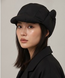 minius（ミニウス）の「ナイロンキャップ/中綿ナイロンキルティング イヤーフラップキャップ 防寒  アウトドア タウンユース（キャップ）」