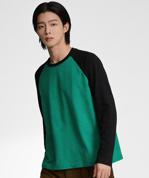 THESTORI(ザ・ストリ)の「ポエット ラグランTシャツ(マスタード)(Tシャツ/カットソー・メンズ・その他・1(M)/2(L))」の4枚目の写真