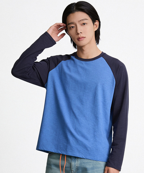 THESTORI(ザ・ストリ)の「ポエット ラグランTシャツ(マスタード)(Tシャツ/カットソー・メンズ・その他・1(M)/2(L))」の6枚目の写真