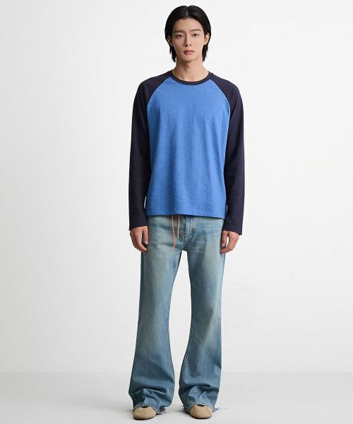 THESTORI(ザ・ストリ)の「ポエット ラグランTシャツ(マスタード)(Tシャツ/カットソー・メンズ・その他・1(M)/2(L))」の7枚目の写真