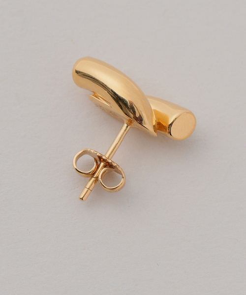 VERMEIL par iena（ヴェルメイユパーイエナ）の「JOSEPHINE STUDIO ジョセフィン・ストゥディオ Rose Studs Plated（ピアス（両耳用）・レディース・ゴールド・FREE）」の4枚目の写真
