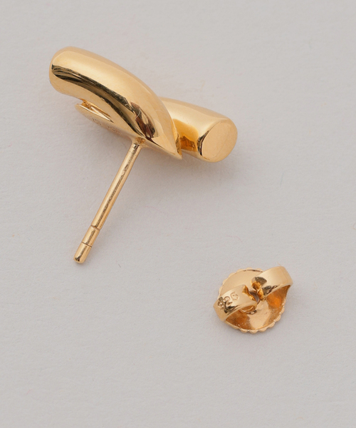 VERMEIL par iena（ヴェルメイユパーイエナ）の「JOSEPHINE STUDIO ジョセフィン・ストゥディオ Rose Studs Plated（ピアス（両耳用）・レディース・ゴールド・FREE）」の5枚目の写真