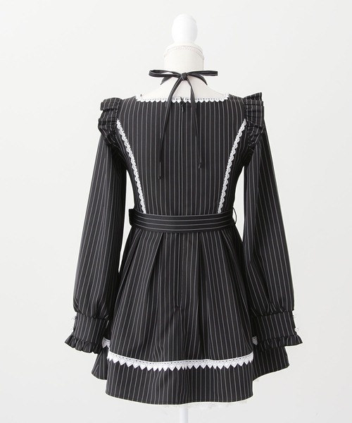 DearMyLoveWhip(ディアマイラブホイップ)の「ヨークリボンハートレースワンピース(ワンピース・レディース・ベビーピンク/グレー・4L)」の12枚目の写真