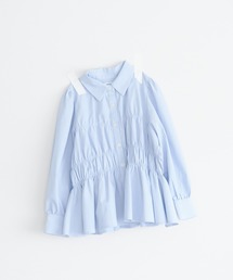 LOWRYS FARM | コタットシャーリングシャツ　1063354(シャツ/ブラウス)