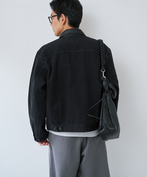 B.C STOCK(ベーセーストック)の「DENIM TRUCKER JKT(デニムジャケット・メンズ・ブラック/ブルー系その他・LARGE/MEDIUM)」の17枚目の写真