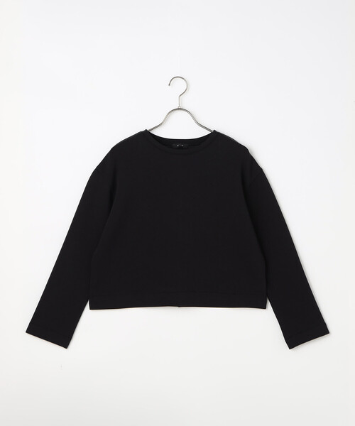 COMME CA ISM（コムサイズム）の「クロップド長袖 Tシャツ（Tシャツ/カットソー・レディース・ブラック/ホワイト・M/S/LL/L）」の18枚目の写真
