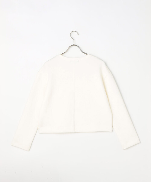 COMME CA ISM（コムサイズム）の「クロップド長袖 Tシャツ（Tシャツ/カットソー・レディース・ブラック/ホワイト・M/S/LL/L）」の19枚目の写真