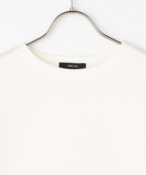 COMME CA ISM（コムサイズム）の「クロップド長袖 Tシャツ（Tシャツ/カットソー・レディース・ブラック/ホワイト・M/S/LL/L）」の20枚目の写真