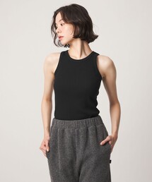 <john masters UNITED ARROWS>ファブリックコスメ モイスチャーリブタンクトップ