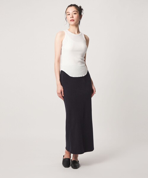 john masters UNITED ARROWS（ジョンマスターユナイテッドアローズ）の「＜john masters UNITED ARROWS＞ファブリックコスメ モイスチャーリブタンクトップ（タンクトップ・レディース・ブラウン/ホワイト/ブラック・FREE）」の13枚目の写真
