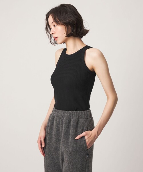 john masters UNITED ARROWS（ジョンマスターユナイテッドアローズ）の「＜john masters UNITED ARROWS＞ファブリックコスメ モイスチャーリブタンクトップ（タンクトップ・レディース・ブラウン/ホワイト/ブラック・FREE）」の17枚目の写真