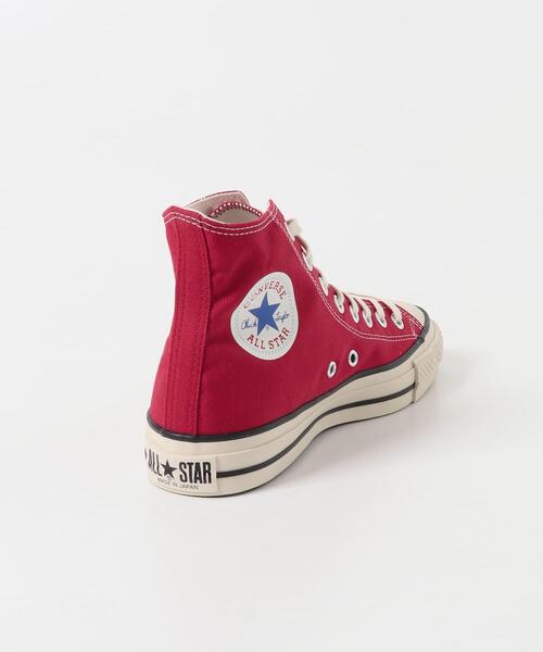 CONVERSE（コンバース）の「CONVERSE　CANVAS ALL STAR J HI（スニーカー・メンズ・レッド系その他・26/26.5/29/27/30/27.5/28）」の4枚目の写真