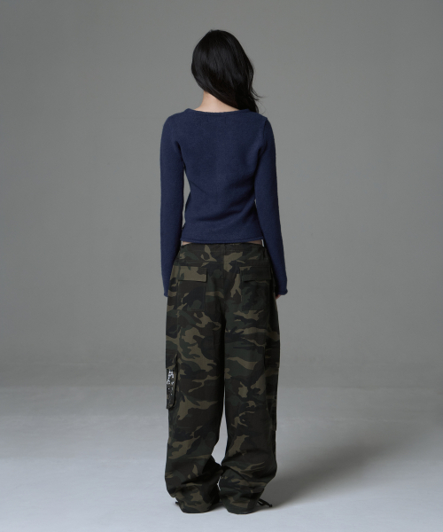 GILAARCHIVE（ギラアーカイブ）の「マルチポケットカーゴパンツ_CAMO（その他パンツ・レディース・その他・FREE）」の4枚目の写真
