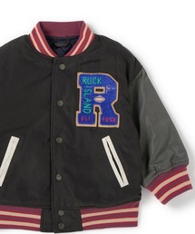 ROOPTOKYO（ループトウキョウ）の「F.O.KIDS/エフオーキッズ カスタムワッペンバーシティジャケット カジュアル 通園 子供服 男の子 女の子 2026秋冬 秋服 冬服（ブルゾン）」