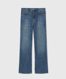 RIVAGE WASH BOOTCUT DENIM PANTS BAY BLUE