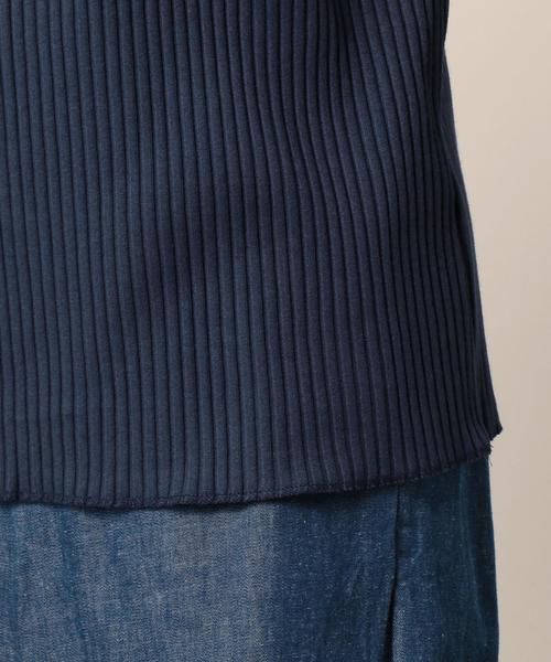 BEAUTY&YOUTH UNITED ARROWS（ビューティーアンドユースユナイテッドアローズ）の「BY トタンテレコ Vネックフレンチスリーブ◆（Tシャツ/カットソー・レディース・ホワイト/ベージュ/ネイビー・FREE）」の11枚目の写真