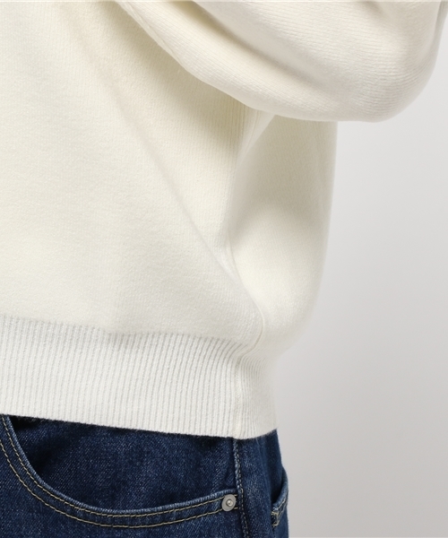 amelier MAJESTIC LEGON（アメリエルマジェスティックレゴン）の「【雑誌掲載】袖ボリュームプルオーバー（ニット/セーター・レディース・ピンクベージュ/オフホワイト/モカ/キャメル/ライトグレー/サックスブルー/ブラック/ライトピンク/アイボリー・FREE）」の15枚目の写真