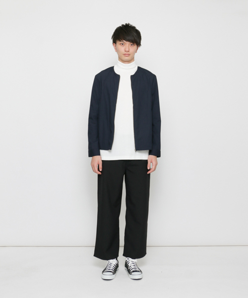 SENSE OF PLACE by URBAN RESEARCH(センスオブプレイスバイアーバンリサーチ)の「ワッフルタートルネックロングTシャツ(Tシャツ/カットソー・メンズ・ベージュ/ホワイト/グレー・MEDIUM/LARGE)」の8枚目の写真