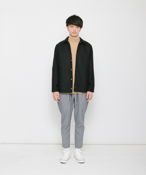 SENSE OF PLACE by URBAN RESEARCH(センスオブプレイスバイアーバンリサーチ)の「ワッフルタートルネックロングTシャツ(Tシャツ/カットソー・メンズ・ベージュ/ホワイト/グレー・MEDIUM/LARGE)」の10枚目の写真