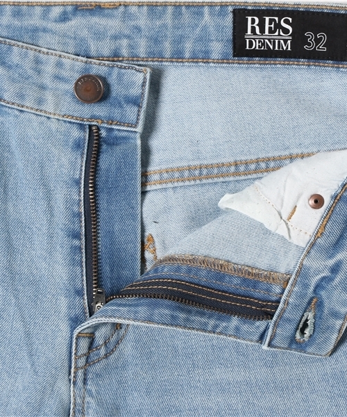 RES DENIM（レスデニム）の「RES DENIM/BOLT/レスデニム スキニーデニム クラッシュ ダメージ（デニムパンツ・メンズ・サックスブルー・32inch）」の9枚目の写真
