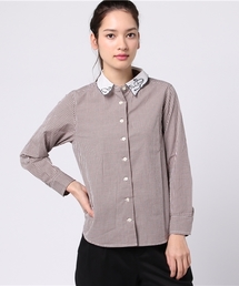 POU DOU DOU | スワン刺繍シャツ(シャツ/ブラウス)