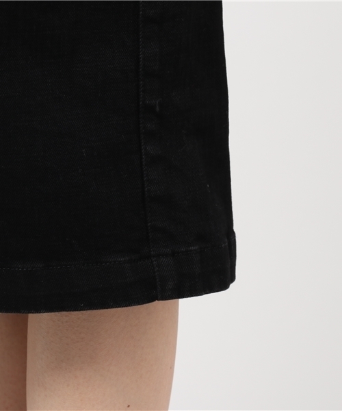 laboratory work（ラボラトリーワーク）の「ストレッチデニムタイトスカート（デニムスカート・レディース・ネイビー/ブラック・MEDIUM）」の9枚目の写真