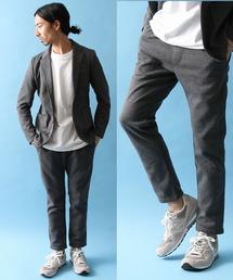 coen | 【セットアップ企画】TCポンチスリムイージーアンクルカットパンツ(その他パンツ)