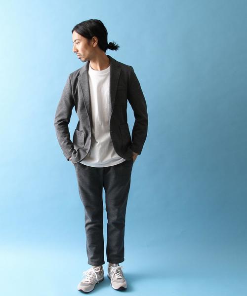 coen（コーエン）の「【セットアップ企画】TCポンチスリムイージーアンクルカットパンツ（その他パンツ・メンズ・ネイビー/ダークグレー・SMALL/X-LARGE/MEDIUM/LARGE）」の14枚目の写真