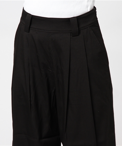 SOLIDO(ソリード)の「SOLIDO(ソリード)ワイドパンツ(その他パンツ・レディース・ベージュ/ネイビー/ブラック/カーキ・1/2)」の8枚目の写真