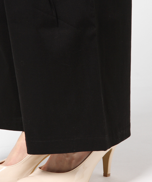 SOLIDO(ソリード)の「SOLIDO(ソリード)ワイドパンツ(その他パンツ・レディース・ベージュ/ネイビー/ブラック/カーキ・1/2)」の11枚目の写真