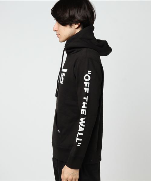 VANS（バンズ）の「VANS FLING-Vプルパーカー（パーカー・メンズ・ホワイト/ピンク/ブラック・M/L）」の4枚目の写真