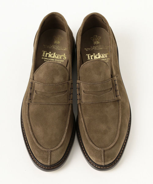 Trickers スエードローファー トリッカーズ イタリア製 Trickers