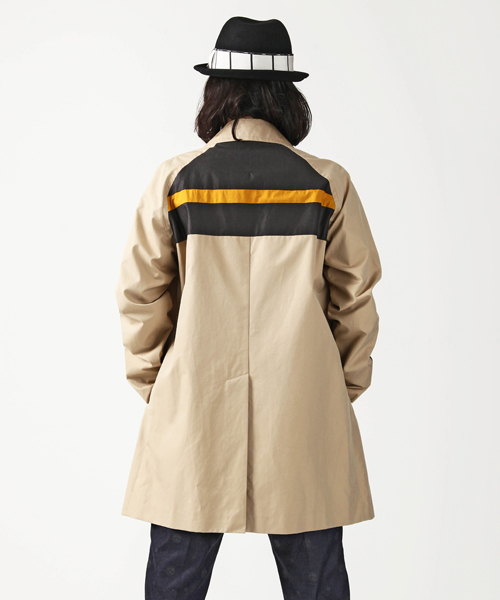 The BeauSnob（ボウスノップ）の「◆B13S-C02(A01)（トレンチコート・メンズ・ベージュ・44/48/46）」の4枚目の写真