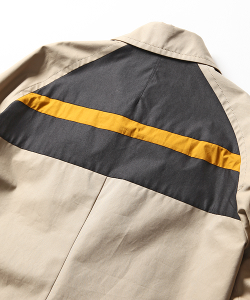 The BeauSnob（ボウスノップ）の「◆B13S-C02(A01)（トレンチコート・メンズ・ベージュ・44/48/46）」の7枚目の写真