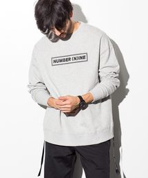NUMBER (N)INE DENIM | NUMBER (N)INE DENIM(ナンバーナインデニム)テープ付オーバーサイズプルオーバー(パーカー)
