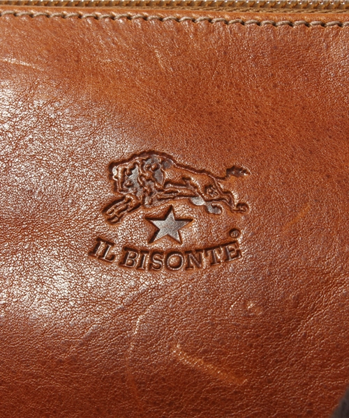 IL BISONTE（イルビゾンテ）の「IL BISONTE　/　VACCHETTA VINTAGE　SHOULDER BAG（ショルダーバッグ・メンズ・ダークブラウン/ネイビー/ブラウン/クリーム・FREE）」の9枚目の写真