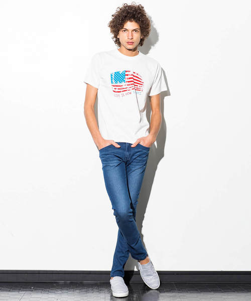 AZ by junhashimoto（エーゼイ バイ ジュンハシモト）の「AZ by junhashimoto(エーゼイ バイ ジュンハシモト)プリントＴシャツ（Tシャツ/カットソー・メンズ・オフホワイト/ピンク/ライトイエロー・LARGE/MEDIUM/SMALL/X-LARGE）」の10枚目の写真