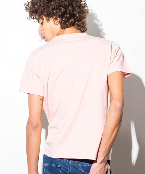 AZ by junhashimoto（エーゼイ バイ ジュンハシモト）の「AZ by junhashimoto(エーゼイ バイ ジュンハシモト)プリントＴシャツ（Tシャツ/カットソー・メンズ・オフホワイト/ピンク/ライトイエロー・LARGE/MEDIUM/SMALL/X-LARGE）」の7枚目の写真