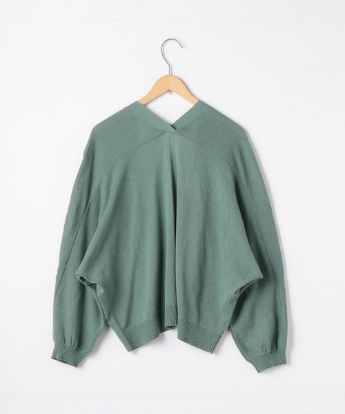 coen（コーエン）の「ハイツイストショートドルマンカーディガン（カーディガン/ボレロ・レディース・ネイビー/オリーブ/オレンジ・FREE）」の19枚目の写真